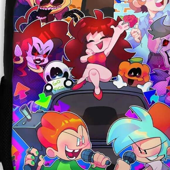 3 Pc. Anime Backpack, Lunch Bag and Pencil Case - UNISEX - BRAND NEW - Picture 5 of 11